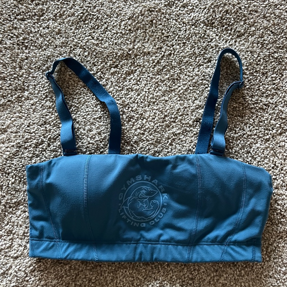 Blue Gymshark Sports Bra